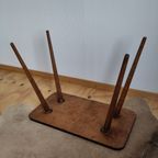 Houten Bijzettafeltje Met Fineer Inleg thumbnail 7