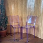 2X Kartell La Marie Philippe Starck Stoel - Violet thumbnail 2