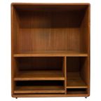 Vintage Dyrlund Tv Audio Meubel Lp Kast Teak Design thumbnail 3