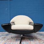 Vintage Deens Design Draaifauteuil, <<<brand>>>, Midcentury Design thumbnail 3
