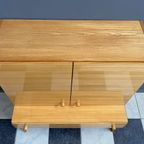 Jitona Highboard In Glossy Wood 1970S thumbnail 8