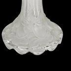 Vintage - Kristal - Geslepen Glas - Bloemmotief - Tafellamp - 90'S thumbnail 13