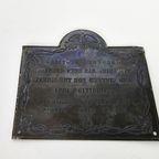 Great Exhibition 1851 Taxidermy Exhibit Plaque - Mme Yvette Coquelot" Uit 1869 - Plaquettes (2) - thumbnail 3