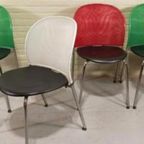 4 Postmodern Orta Stoelen, Christoph Hindermann, Dietiker thumbnail 12