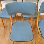 Mid Century Vintage Stoelen Eettafelstoelen Eetkamerstoelen thumbnail 15