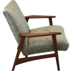 Vintage Fauteuil 'Schagen' Midcentury New Upholstery thumbnail 10