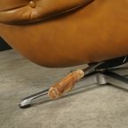 Vintage Lederen Draaifauteuil – Gustav Thams – Jaren 60 thumbnail 15