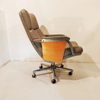 Rare Version Of The F-141 Swivel Chair By Geoffrey Harcourt For Artifort, 1970S thumbnail 8