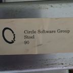 2 X Very Rare Nimbus 2103 Gispen Chair / Circle Software Group 1983 thumbnail 6