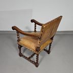 Matching Set / Castle Chairs / Neo Barok / Sheep Leather / 1900S thumbnail 9