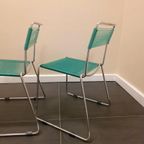 Set Van 2 Vintage Design Spaghetti Kinderstoelen thumbnail 8