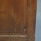 Mooie Antieke Eind 19e Eeuwse Balie/ Dressoir/ Presentatie Tafel Met Een Lade thumbnail 14