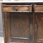 Antiek Wastafelmeubel In Bamboe-look thumbnail 6