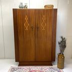 Art Deco Kledingkast Demontabel Vintage Hang Leg thumbnail 6