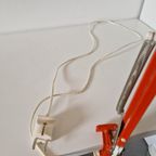 Vintage Oranje Architectenlamp Bureaulamp Klemlamp Desklight thumbnail 16