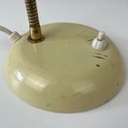 Vintage Bureaulamp - Geperforeerd Metaal, Cremekleurig thumbnail 3