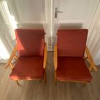 2 X Vintage Fauteuil Mid Century thumbnail 7