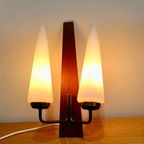 Vintage Wandlamp – Hout, Opaalglas | 01141 thumbnail 10