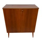 Vintage Kastje Compact Dressoir Jaren 60 Teak Fineer Zweden thumbnail 11