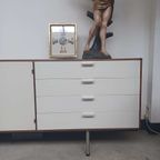 Vintage Cr-series Wenge Wood Sideboard By Cees Braakman For Pastoe 1960s thumbnail 5