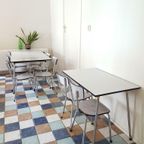 Vintage Formica Eettafel | Tafel 4 Stoelen thumbnail 2