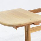Vintage Deense Ovalen Uitschuifbare Eettafel Tafel Massief Hout thumbnail 4