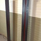 2 Vintage Design 1980s Vloerlamp Column Lamps, 191 Cm, P/p/s thumbnail 17