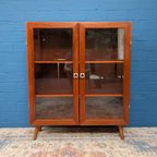 Midcentury Vitrinekast, Faarup Mobelfabrik, Jaren 60 thumbnail 2