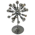 Vintage - Table Lamp - Model Sputnik - Space Age Design / Pop Art - Full Chrome - Multiple In Sto thumbnail 5