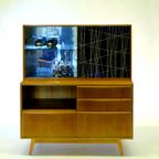 Vintage Highboard U-372/386 Jitona thumbnail 3