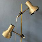 Mid Century Vloerlamp Met Aluminium Spots / Space Age Standing Light thumbnail 8