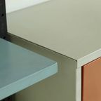 Rare Modular Wall Unit By Coen De Vries For Devo 1950s thumbnail 7