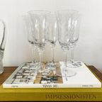 5X Champagne / Wijnglazen Kristal Swirl Optiek thumbnail 3