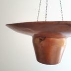 Vintage Antie Hangpot Koperen Lamp Fabrieks Lamp Hanglamp thumbnail 4