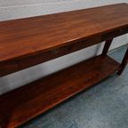 Klassieke Noten / Kersen Vintage Sidetable Dressoir Ladekast thumbnail 6