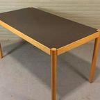 Vintage Eettafel / Bureau, 140 Cm X 70 Cm thumbnail 5