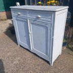 Brocante Commode, Ladenkast, Meidenkast thumbnail 5