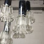 Waterval Lamp Chroom & Glas thumbnail 6
