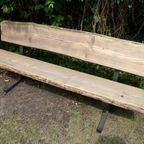 Prachtige Grote Boomstam Tuintafel 260 Cm thumbnail 2