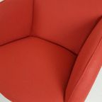 Artifort Ben’s Steenrood / Donker Oranje Fauteuils Ploegstof thumbnail 3