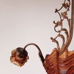 Art Nouveau Kroonluchter 1900 Frankrijk thumbnail 6