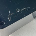 Boby Trolley Joe Colombo Design Vintage Zwart Space Age 1970 thumbnail 5