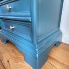 Vintage Art Deco Ladekast (homestead Blue) thumbnail 7