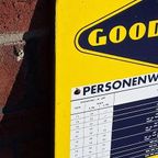Goodyear Emaille Banden Reclamebord Uit 1961. thumbnail 3