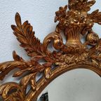 Grote Vintage Barok Brocante Rococo Spiegel Schouwspiegel 01 thumbnail 13