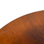 Vintage Houten Ronde Salontafel Jaren 60 Design thumbnail 21