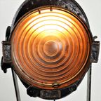 Industriële Theater Lamp Op Statief, Cremer Frankrijk 1918 thumbnail 9