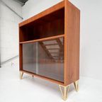 Deense Vitrinekast 101 Cm Hoog, 1960'S thumbnail 5