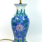 Lampvoet / Vaaslamp/Tafellamp Gebloemd Chinees thumbnail 2