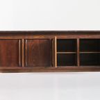 Vintage Italian Sideboard Solid Wood 1960s thumbnail 8